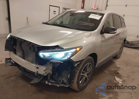 2019 Infiniti Qx60 Pure z USA, uszkodzony, nr VIN 5N1DL0MM6KC556753